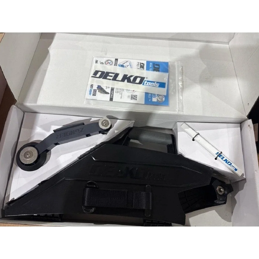 Delko ZUNDER Drywall Taping Banjo Tool w/ Quick-Change Inside Corner Wheel NIB